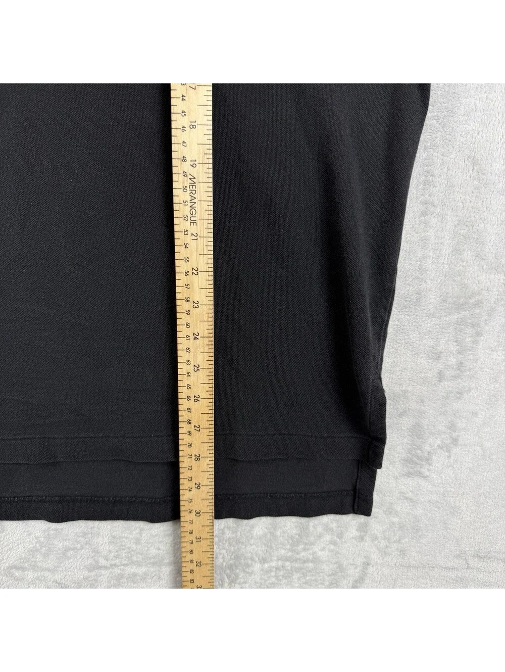 Polo Ralph Lauren Polo Shirt Black Red Pony Cotton MenL Classic Fit Preppy Retro